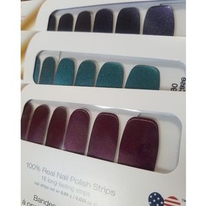 Color Street solid shimmer bundle